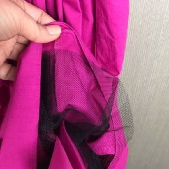 Luella Bartley for Target Pink Spaghetti Strap Dress With Ruched Bodice & Tulle - Picture 6 of 9